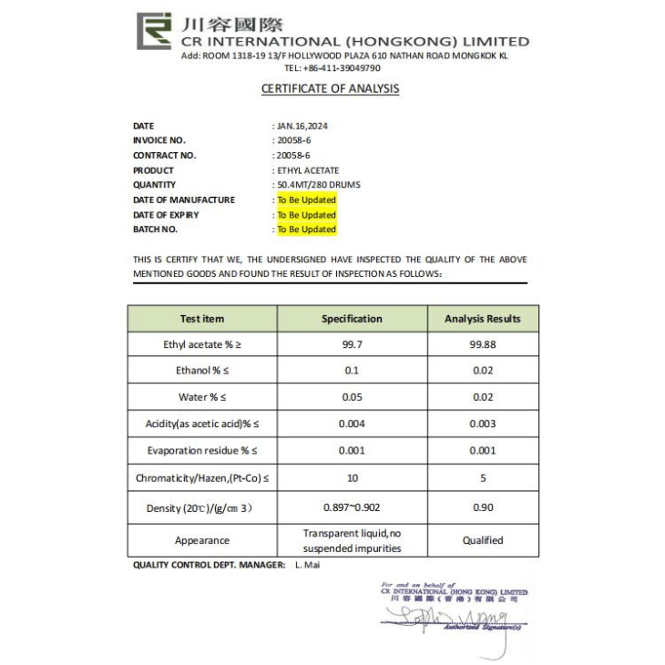 Ethyl Acetate Is Polar